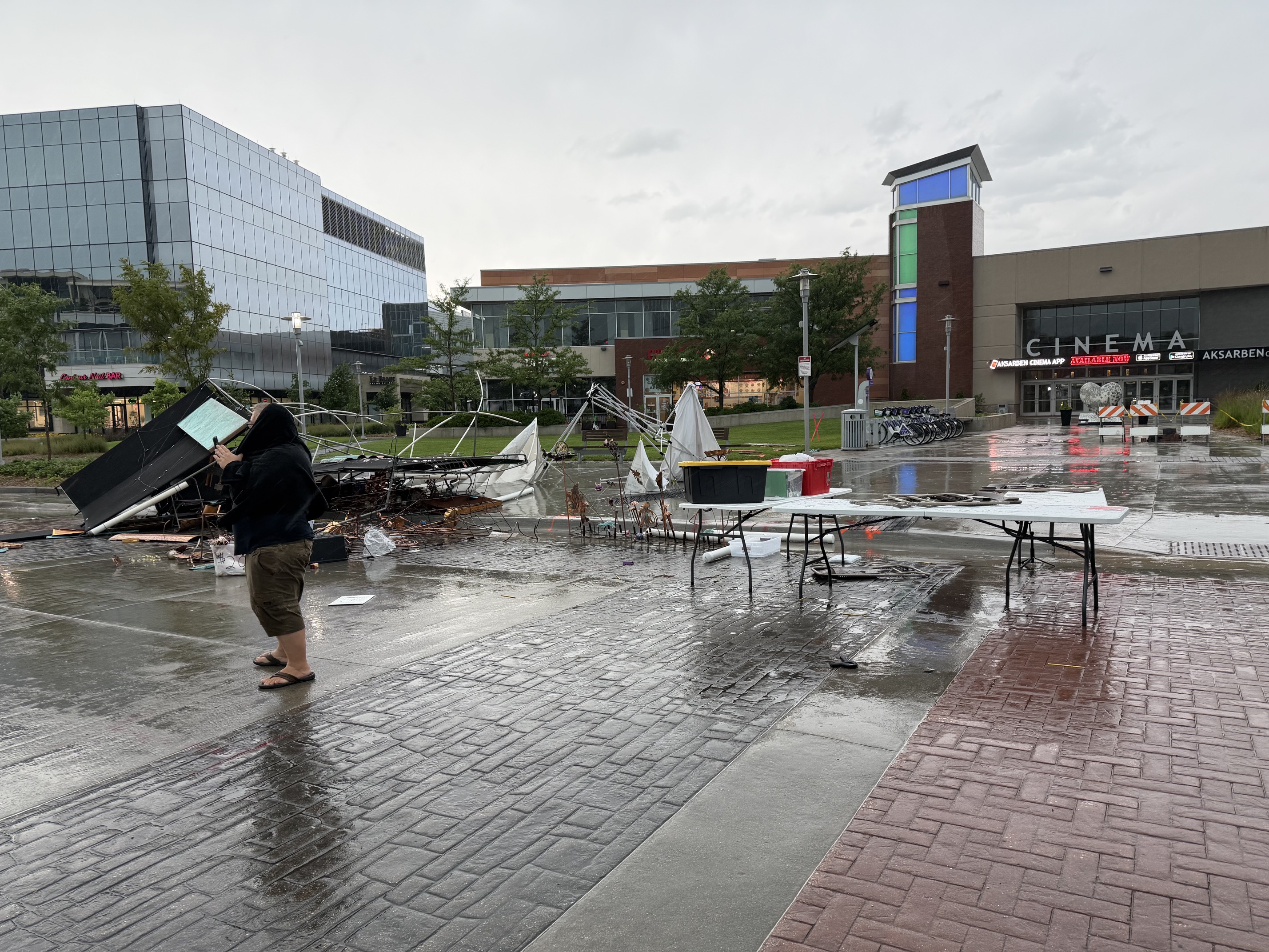 Omaha Art Fair Storm Relief Fundraiser